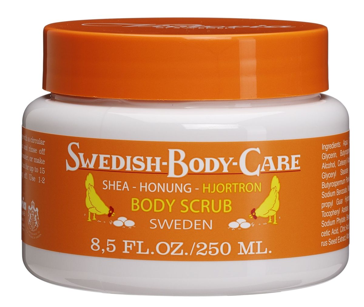 Victoria Soap Скраб 3в1 для тела с морошкой Shea-Honung-Hjortron, 250 мл241526 Victoria Soap Скраб 3в1 для тела с морошкой Shea-Honung-Hjortron, 250 мл2415263-в-1 Скраб для тела Shea-Honung-Hjortron порадует вас потрясающим ароматом свежей морошки, смягчит и подарит вашей коже бережный уход. Пудра рисовых зерен и натуральные абразивные частицы ореха Ши очистят кожу от загрязнений, бережно отшелушат и помогут улучшить кровообращение, масло Ши напитает кожу и восстановит ее естественный баланс. Скраб содержит натуральную скандинавскую морошку– кладезь витаминов и антиоксидантов. Подходит для всех типов кожи.