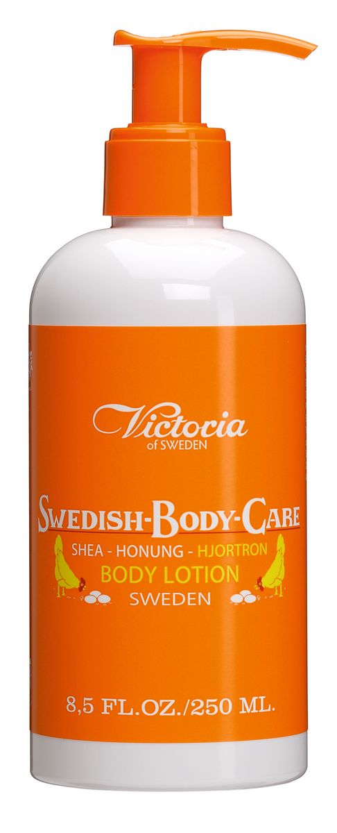Victoria Soap Лосьон для тела с экстрактом Морошкой Shea-Honung-Hjortron, 250 мл241540 Victoria Soap Лосьон для тела с экстрактом Морошкой Shea-Honung-Hjortron, 250 мл241540Легкий лосьон для тела Shea-Honung-Hjortron обогащен маслом Ши, шведским медом и скандинавской морошкой – кладезь витаминов и антиоксидантов. Идеально смягчает, увлажняет и устраняет сухость кожи. Лосьон для тела с лёгкой консистенцией, быстро впитывается, не оставляя ощущения жирной пленки. Подходит для всех типов кожи