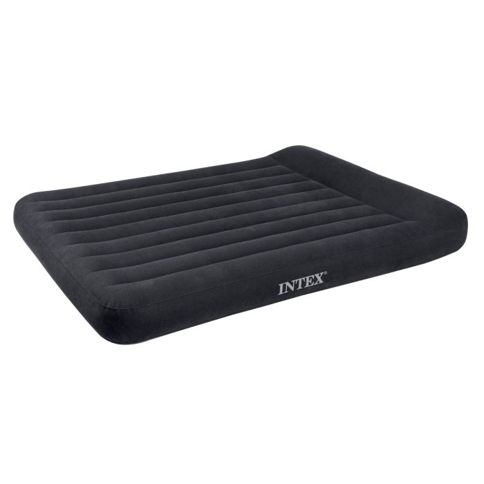 Матрас надувной Intex Queen Pillow 152х203х23 см, цвет: черный. 66769589415 Матрас надувной Intex Queen Pillow 152х203х23 см, цвет: черный. 66769589415Давайте будем заниматься спортом намного чаще, чем пару раз в год! Ведь движение - наша жизнь! Мы предлагаем огромный выбор спорттоваров, с которыми Вы достигнете значимых результатов в спорте, а также товаров для досуга. Матрас надувной Queen Pillow 152х203х23 см, с подголовником, с сумкой