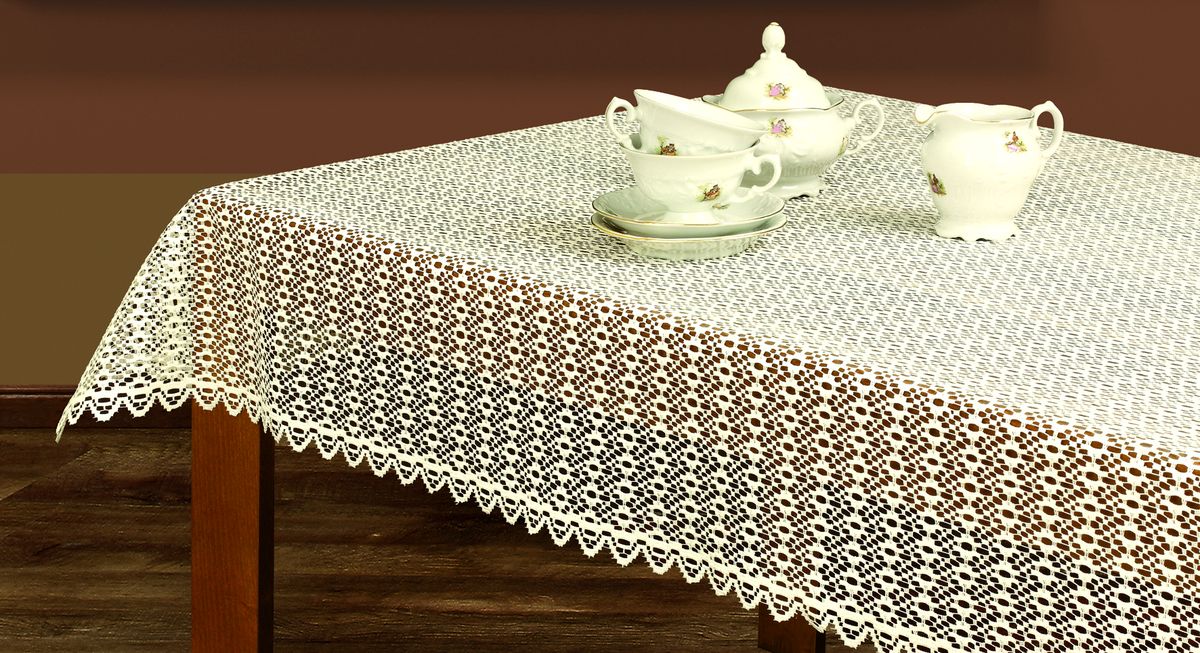 Скатерть Haft, прямоугольная, цвет: кремовый, 100 х 150 см209560/100 Скатерть Haft, прямоугольная, цвет: кремовый, 100 х 150 см209560/100Скатерть выполнена в европейском стиле, жаккардовое плетение.