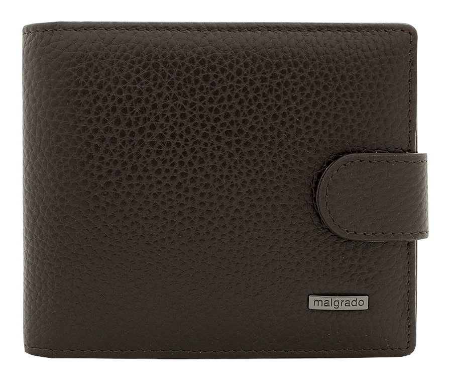 Портмоне мужское Malgrado, цвет: коричневый. 35023-5002D Brown35023-5002D Brown Портмоне Malgrado Портмоне мужское Malgrado, цвет: коричневый. 35023-5002D Brown35023-5002D Brown Портмоне MalgradoПортмоне Malgrado выполнено из высококачественной натуральной кожи коричневого цвета с логотипом фирмы. Портмоне имеет два кармана для купюр, восемь отделений для визиток, три скрытых кармашка, один прозрачный и кармашек для мелочи на кнопке. Портмоне закрывается хлястиком на кнопку. Это элегантное портмоне непременно подойдет к вашему образу и порадует простотой, стилем и функциональностью. Портмоне упаковано в коробку из плотного картона с логотипом фирмы.