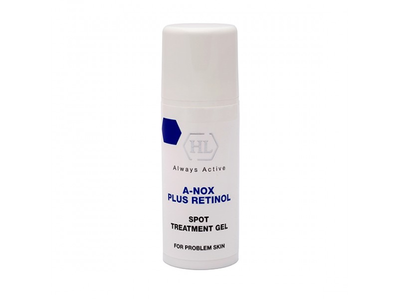 Holy Land Точечный гель A-Nox Plus Retinol Spot Treatment Gel, 20 мл114508 Holy Land Точечный гель A-Nox Plus Retinol Spot Treatment Gel, 20 мл114508Бесцветный гель для локального воздействия содержит уникальную комбинацию эфирных масел и чистого ретинола. Компоненты геля глубоко проникают в дерму и способствуют рассасыванию глубоко лежащих инфильтратов. Гель уменьшает отек, боли и другие признаки воспаления, дезинфицирует, ускоряет заживление повреждений. Активные компоненты: сера, аллантоин, глицерин, камфора, салициловая кислота, экстракт ромашки, масло мяты перечной, эвкалиптовое масло, масло лимонника, ретинол.