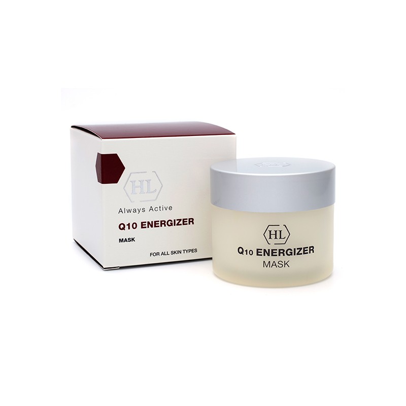 Holy Land Питательная маска Coenzyme Energizer Mask, 50 мл115087 Holy Land Питательная маска Coenzyme Energizer Mask, 50 мл115087Питательная, увлажняющая маска с легким осветляющим эффектом для всех типов кожи.Действие:Питает и увлажняет кожу.Разглаживает кожу, придает ей эластичность и бархатистость.Отбеливает кожу.Эффективно снимает отёчность.Активные компоненты: Каолин, пчелиный воск, растительное масло, убихинон, ланолин, сквален, оксид цинка, диоксид титана, токоферол ацетат (витамин E), витамин H (биотин), лецитин.