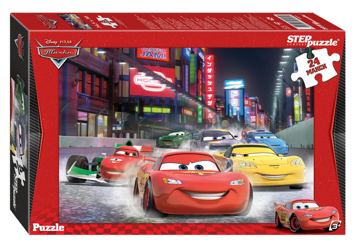 Step Puzzle Мозаика maxi Тачки90005 Step Puzzle Мозаика maxi Тачки90005Крупные пазлы отлично подходят для детей от 3х лет. Они удобные в манипулировании, эргономичны для детской руки, активно развивают мышление, внимание и память. Пазлы Компании Step Puzzle выполнены из высококачественного материала, не содержат токсичных материалов. Мы гарантируем высокое качество каждого пазла и точность подгонки.