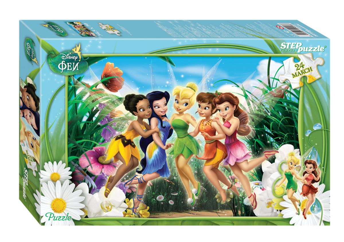Step Puzzle Мозаика maxi Феи90006 Step Puzzle Мозаика maxi Феи90006Крупные пазлы отлично подходят для детей от 3х лет. Они удобные в манипулировании, эргономичны для детской руки, активно развивают мышление, внимание и память. Пазлы Компании Step Puzzle выполнены из высококачественного материала, не содержат токсичных материалов. Мы гарантируем высокое качество каждого пазла и точность подгонки.