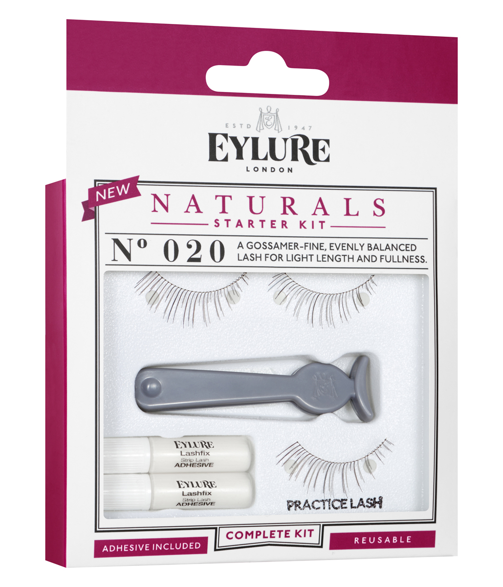 Eylure Стартовый набор накладных ресниц Натуральные №20 Starter Kit - COMPLETE STARTER KIT Naturals №0206001316 Eylure Стартовый набор накладных ресниц Натуральные №20 Starter Kit - COMPLETE STARTER KIT Naturals №0206001316В комплект входят – пара накладных ресниц, одни ресницы для практики (на правый глаз), аппликатор, 2 клея, инструкция.