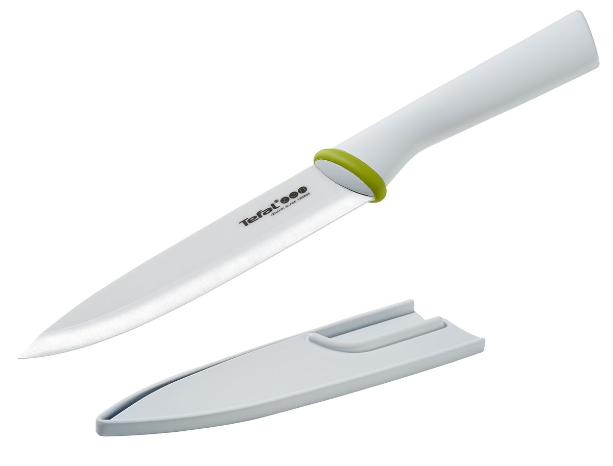 Нож Tefal Zen, керамический, многофункциональный , длина лезвия 13 смK1500514 Нож Tefal Zen, керамический, многофункциональный , длина лезвия 13 смK1500514Керамический нож TEFAL серии ZEN
