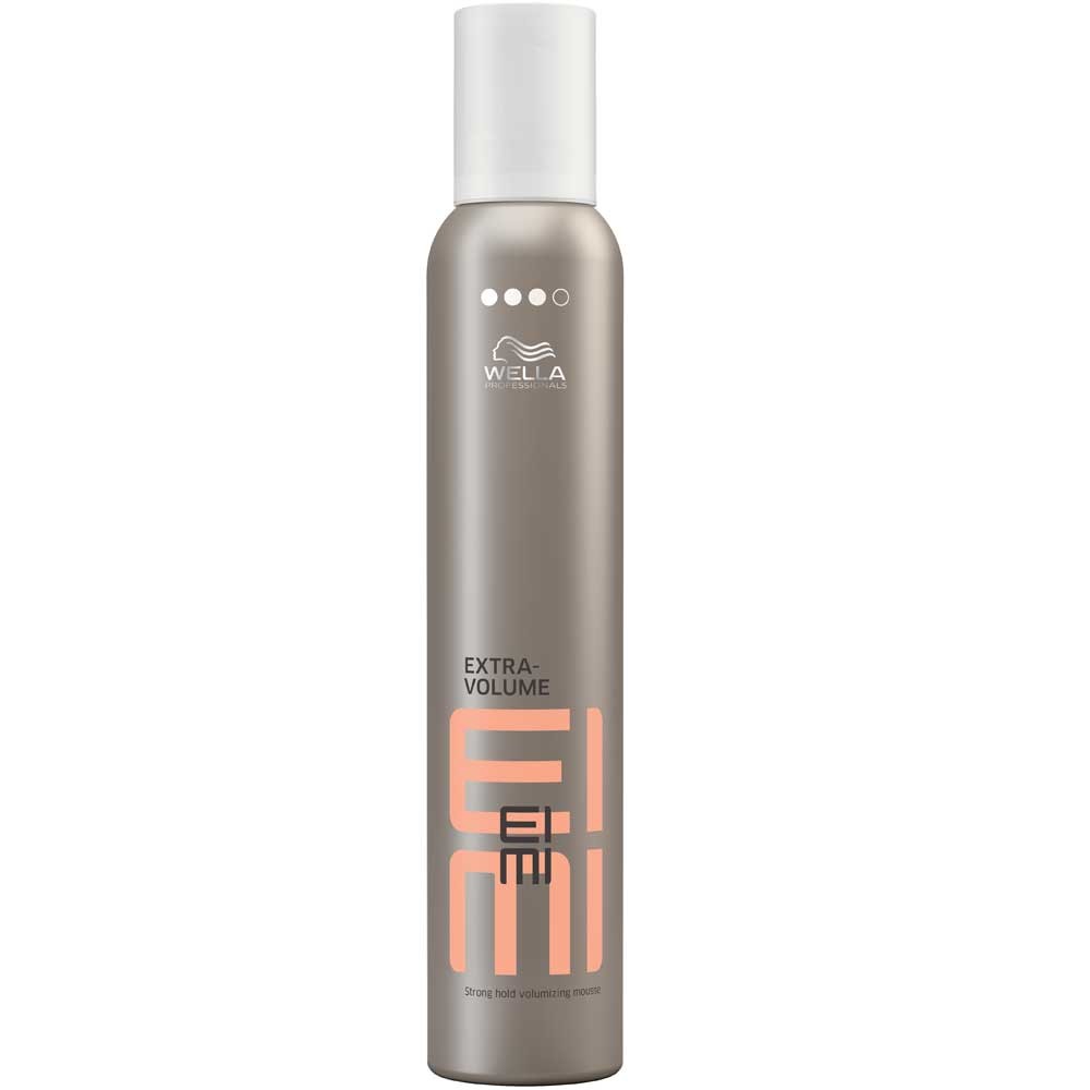Wella Пена для укладки сильной фиксации EIMI Extra Volume, 300 мл81391109 Wella Пена для укладки сильной фиксации EIMI Extra Volume, 300 мл81391109Пена для укладки волос со степенью фиксации 3 позволяет придать волосам идеальную форму.