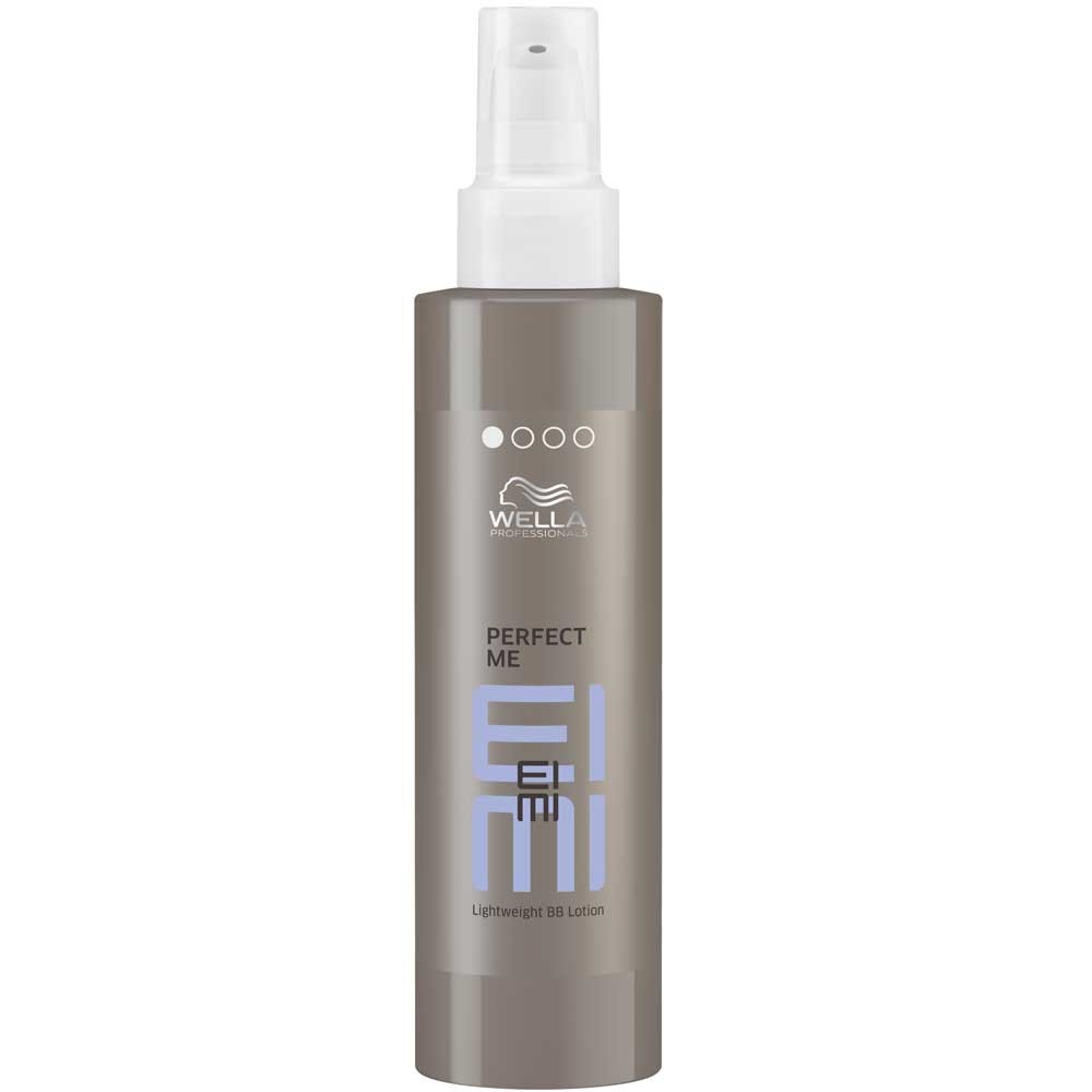 Wella Легкий ВВ-лосьон Гладкость EIMI Perfect Me, 100 мл81519225/2058 Wella Легкий ВВ-лосьон Гладкость EIMI Perfect Me, 100 мл81519225/2058Легкий ВВ-лосьон Гладкость Создайте естественную укладку с изысканной гладкостью при помощи этого нежного лосьона, который увлажняет волосы, делает их послушными, придает блеск и защищает во время укладки. Сделайте Ваши волосы идеальными. Легкий лосьон для стайлинга, который разглаживает волосы, придает им шелковый блеск, подчеркивает естественную текстуру и содержит термозащитные ингредиенты. Ухаживающий эффект лосьона основан на новейших технологиях, используемых в производстве косметики для кожи.