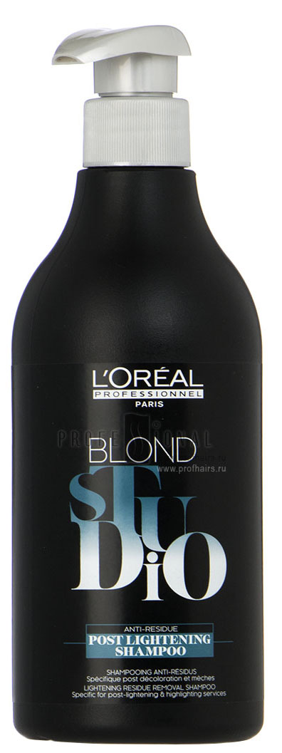 LOreal Professionnel Шампунь после обесцвечивания Post Lightening Shampoo, 500 млE0711952 LOreal Professionnel Шампунь после обесцвечивания Post Lightening Shampoo, 500 млE0711952Oreal Professionnel Post Lightening Shampo Шампунь после обесцвечивания имеет специальный состав, который прекращает процесс осветления волос и смягчает их. Эффективно удаляет все остатки окислителя и способствует идеальной равномерности последующего окрашивания волос.