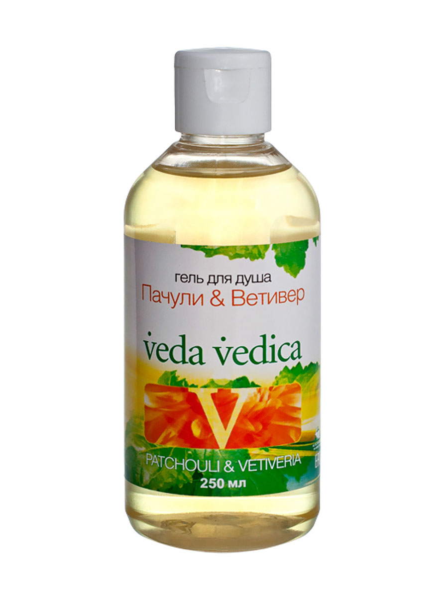 Veda Vedica Гель для душа Пачули и Ветивер, 250 мл8906015080926 Veda Vedica Гель для душа Пачули и Ветивер, 250 мл8906015080926Эффективное очищающее средство на основе экстрактов пачули и ветивера. Очищает, тонизирует и витаминизирует кожу, освежает, снимает зуд, воспаления, раздражения. Легко пенится и смывается. Придает коже терпкий, но тонкий аромат. Для нормальной и чувствительной кожи, особенно-для мужской кожи.