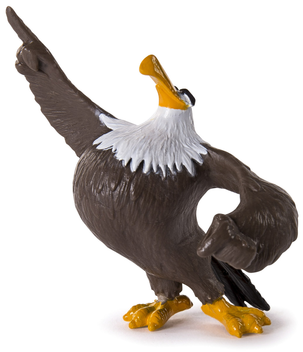 Angry Birds Мини-фигурка Mighty Eagle90501_Mighty Eagle Angry Birds Мини-фигурка Mighty Eagle90501_Mighty EagleМини-фигурка Angry Birds Mighty Eagle - подарок для любого поклонника сердитых птичек и зеленых поросят! Высота мини-фигурки 5 см, игрушка выполнена из пластика и очень тщательно детализирована. Фигурка очень ярко и точно отражает характер героя и его эмоции. Мало что известно о самом Орле. Все птицы и свиньи боятся его, так как он обладает колоссальной силой. Рэд с большой неохотой и страхом просил у Орла помощи. Также выясняется, что Могучего Орла боится даже Теренс. Могучий Орел - упорный, защитник общего блага, предпочитает действовать самостоятельно, но часто нуждается в поддержке других. Соберите всю коллекцию смешных персонажей Angry Birds!