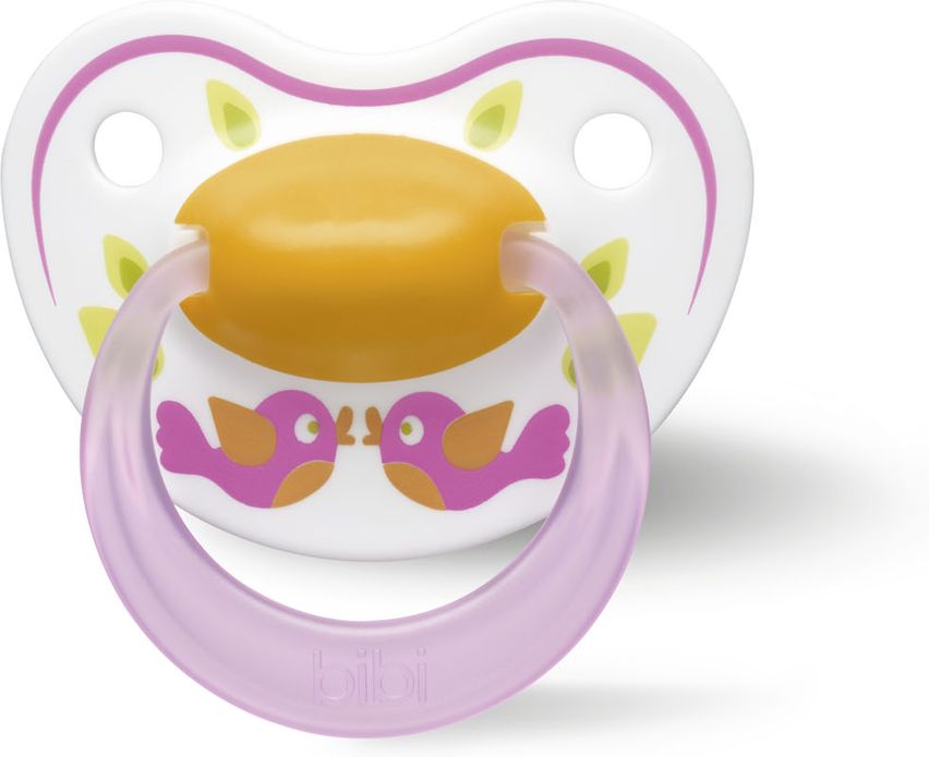 Bibi Пустышка Premium Dental Happiness Play With Us силиконовая 0-6 месяцев113209 Bibi Пустышка Premium Dental Happiness Play With Us силиконовая 0-6 месяцев113209Пустышка разработана с учетом новейших экспертных рекомендаций и сотрудничества с мамами. • Легкая и сбалансированная по весу пустышка для гармоничного восприятия • Бархатистый мягкий и гибкий силикон для комфорта и максимальной безопасности • Пупырышки «SensoPearls» - для нежного контакта нагубника с кожей малыша • Увеличенные вентиляционные отверстия в нагубнике для комфорта нежной детской кожи • Эргономичная форма нагубника ErgoComfort подходит для всех малышей • Безупречное качество! • Ортодонтическая форма соски формирует правильное развитие прикусам • Специальный клапан внутри соски обеспечивает циркуляцию воздуха, поэтому соска всегда остается мягкой и гибкой • Пустышки сделаны из высококачественного полипропилена (нагубник) и силикона (соска) • Защитный колпачок в комплекте с каждой пустышкой • Модный дизайн выполнен совершенно безопасными пищевыми красителями • Чтобы родитель лучше ориентировался в выборе изделия, определенному...