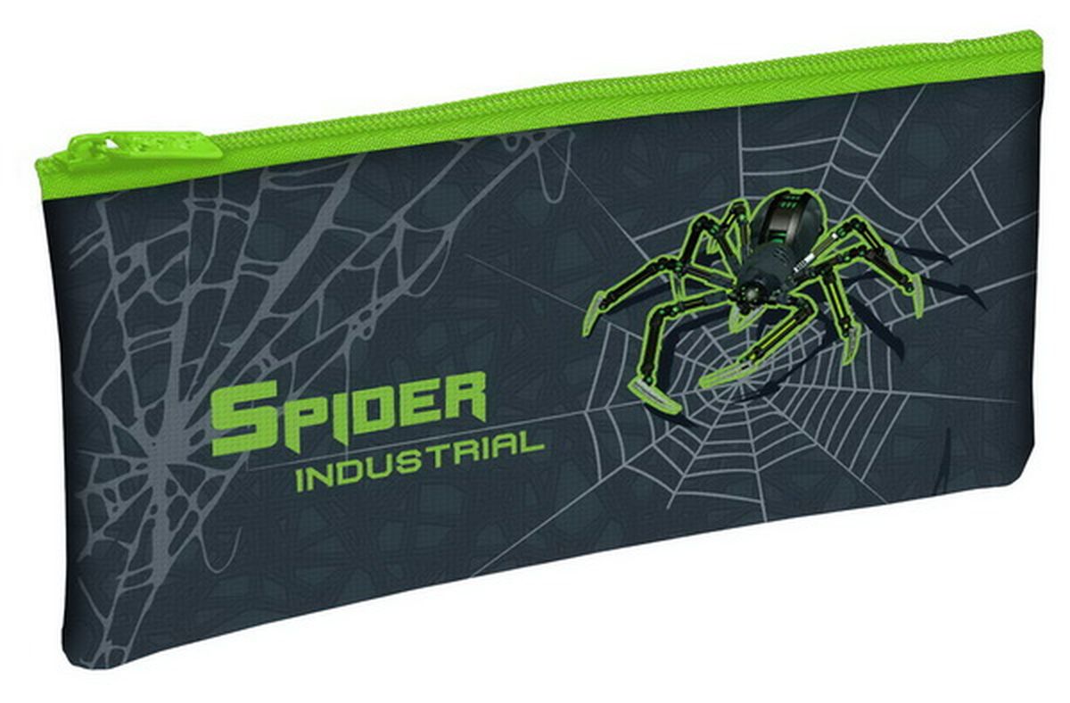Hatber Пенал SpiderNpk_30072 Hatber Пенал SpiderNpk_30072Пенал в виде кошелька на молнии от Hatber Spider - это неотъемлемый атрибут для любого современного школьника. Пенал выполнен из 100 % полиэстера высокого качества и изготовлен на современном сублимационном оборудовании, что обеспечивает ему яркую, насыщенную передачу цветов. Нежный и красочный дизайн, оформленный в черном цвете с изображением паука понравится даже самому требовательному школьнику. Компактный, но вместительный пенал от Hatber Spider станет стильным и практичным помощником для вашего ребенка и займет достойное место в его канцелярских аксессуарах.