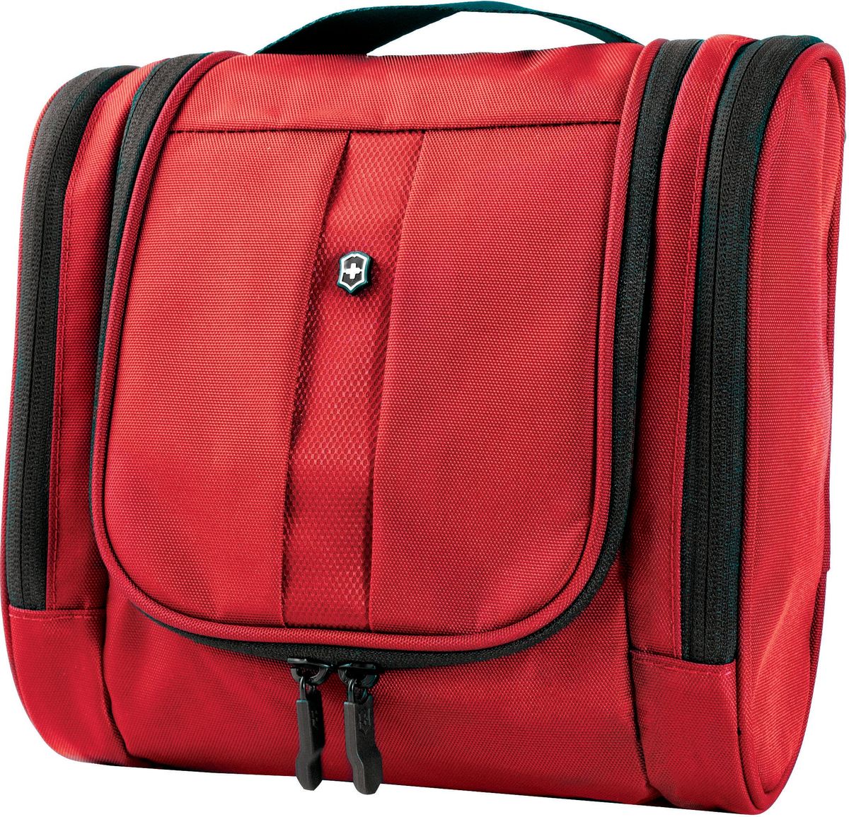 Несессер Victorinox, с крючком для подвешивания, цвет: красный. 3117300331173003 Несессер Victorinox, с крючком для подвешивания, цвет: красный. 3117300331173003Оригинальный швейцарский армейский нож «Swiss Army» был создан в 1897 году в небольшой деревушке Ибах в Швейцарии.С тех пор продукция,выпускаемая под маркой «Victorinox» с ее узнаваемым логотипом в виде креста на щите,по праву считается эталоном отличного качества,высокой функциональности,инновационных технологий и культового дизайна.Наша преданность принципам в течение последних 130 лет позволила нам создавать продукты,которые являются выдающимися не только по дизайну и качеству,но которые также являются надежными спутниками в больших и маленьких жизненных приключениях. Сегодня мы с гордостью представляем линейку сумок,чемоданов и дорожных аксессуаров,которые наилучшим образом воплощают в себе данные принципы,а также сочетают в себе черты нашего лучшего классического стиля. Коллекция Lifestyle Accessories 4.0 включает в себя широкий ассортимент решений для путешествий и повседневной жизни.Независимо от пункта назначения данные высоко-практичные аксессуары станут...