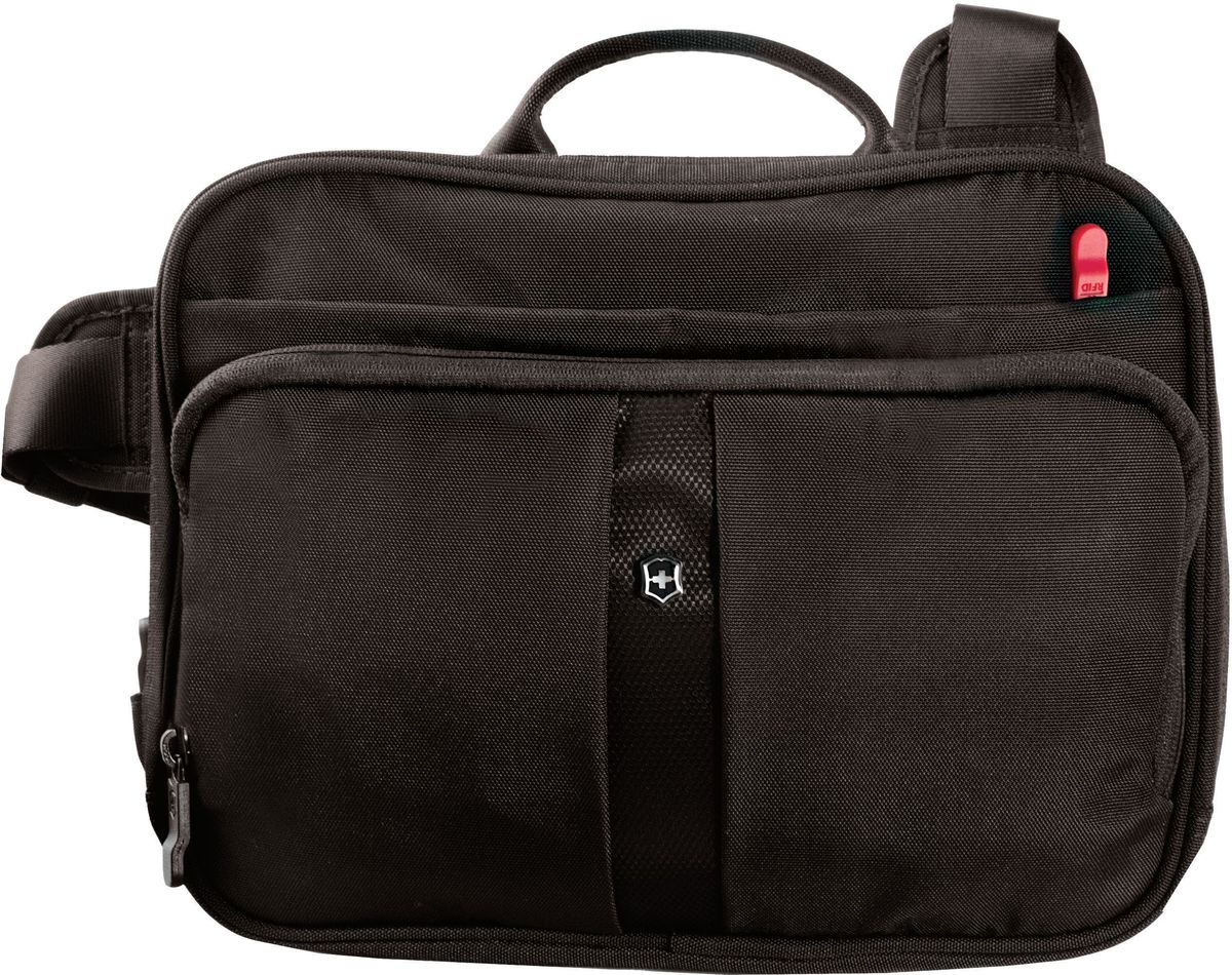 Сумка Victorinox Travel Companion, цвет: черный. 3117390131173901 Сумка Victorinox Travel Companion, цвет: черный. 3117390131173901Оригинальный швейцарский армейский нож «Swiss Army» был создан в 1897 году в небольшой деревушке Ибах в Швейцарии.С тех пор продукция,выпускаемая под маркой «Victorinox» с ее узнаваемым логотипом в виде креста на щите,по праву считается эталоном отличного качества,высокой функциональности,инновационных технологий и культового дизайна.Наша преданность принципам в течение последних 130 лет позволила нам создавать продукты,которые являются выдающимися не только по дизайну и качеству,но которые также являются надежными спутниками в больших и маленьких жизненных приключениях. Сегодня мы с гордостью представляем линейку сумок,чемоданов и дорожных аксессуаров,которые наилучшим образом воплощают в себе данные принципы,а также сочетают в себе черты нашего лучшего классического стиля. Коллекция Lifestyle Accessories 4.0 включает в себя широкий ассортимент решений для путешествий и повседневной жизни.Независимо от пункта назначения данные высоко-практичные аксессуары станут...