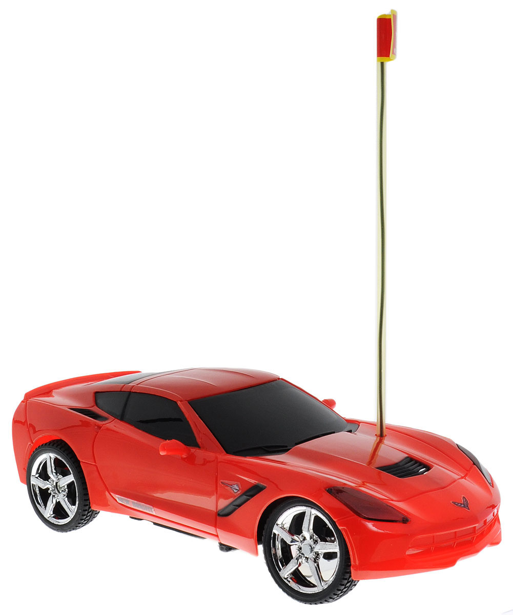 New Bright Радиоуправляемая модель Corvette Stingray2423С New Bright Радиоуправляемая модель Corvette Stingray2423СКультовый американский автомобиль Corvette Stingray привлечет внимание как ребенка, так и взрослого и понравится любому, кто увлекается автомобилями. Маневренная и реалистичная уменьшенная копия New Bright Corvette Stingray выполнена в точной детализации с настоящим автомобилем в масштабе 1:24. Управление машинкой происходит с помощью пульта. Машинка двигается вперед и назад, поворачивает направо и налево. Колеса игрушки прорезинены и обеспечивают плавный ход, машинка не портит напольное покрытие. Радиоуправляемые игрушки способствуют развитию координации движений, моторики и ловкости. Ваш ребенок часами будет играть с моделью, придумывая различные истории и устраивая соревнования. Порадуйте его таким замечательным подарком! Для работы игрушки необходимы 3 батарейки типа АА (не входят в комплект). Для работы пульта управления необходимы 2 батарейки типа АА (не входят в комплект).