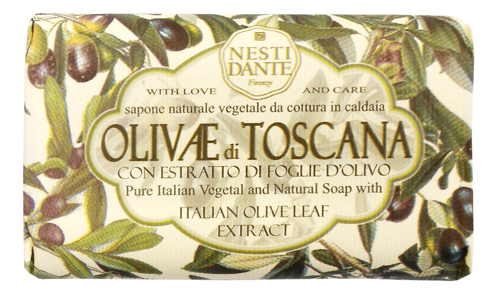 Nesti Dante Мыло Olivae di Toscana - Тосканская олива 150г1326106 Nesti Dante Мыло Olivae di Toscana - Тосканская олива 150г1326106Оливковое дерево – это символ жизни, мудрости, процветания, мира и долголетия. В знак признания к этому замечательному дереву Nesti Dante создал три вида мыла, вдохновленные сортами оливок из разных регионов Италии.