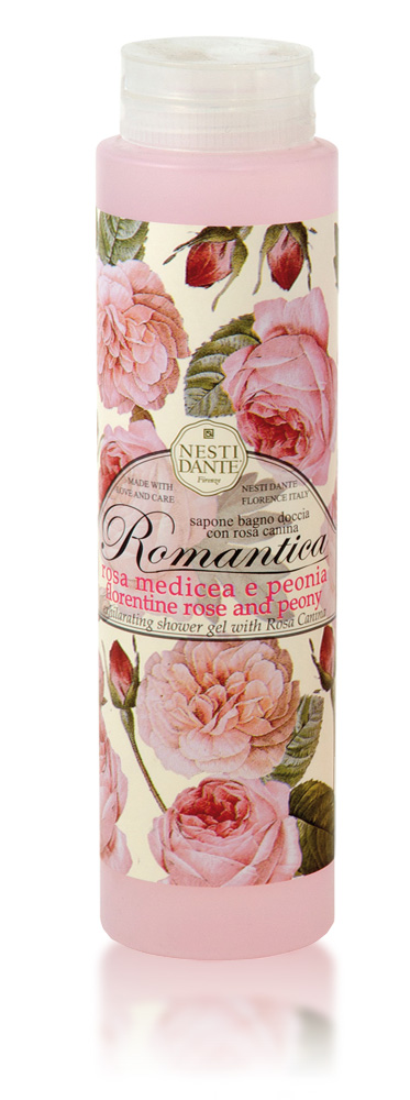 Nesti Dante Гель для душа Romantica. Флорентийская роза и пион, 300 мл5045106 Nesti Dante Гель для душа Romantica. Флорентийская роза и пион, 300 мл5045106Гель для душа Romantica. Флорентийская роза и пион создан для ухода за кожей в душе. Дуэт Флорентиской Розы и Пиона превращается в чувственную цветочную композицию. Натуральные цветочные экстракты - формула здоровой красоты. Уникальность этого геля для душа состоит в том, что технология производства аналогична технологии производства твердого мыла, что является отличительной чертой от гелей других производителей. Товар сертифицирован.