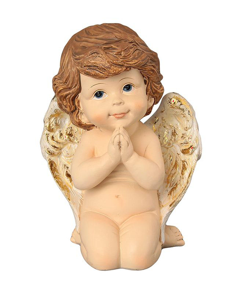 Фигурка декоративная Elan Gallery Задумчивый ангелочек, высота 14 см670149 Фигурка декоративная Elan Gallery Задумчивый ангелочек, высота 14 см670149Декоративные фигурки - это отличный способ разнообразить внутреннее убранство вашего дома. Декоративная фигурка с изображением ангела станет прекрасным сувениром, который вызовет улыбку и поднимет настроение. Фигурка выполнена из полистоуна.
