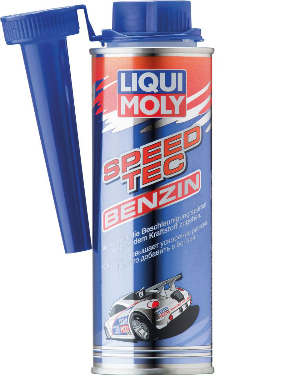 Присадка Liqui Moly Speed Tec Benzin, в бензин, 0,25 л3940 Присадка Liqui Moly Speed Tec Benzin, в бензин, 0,25 л3940Присадка Liqui Moly Speed Tec Benzin - это специальное средство, модифицирующее бензин для максимально эффективного сгорания рабочей смеси. Повышает мощность двигателя и крутящий момент. Продукт совместим с любыми видами бензина и присадками любого качества. Особенности: Нет металлоорганических соединений. Более высокий выход мощности. Лучшие ходовые качества. Не влияет на октановое число. Улучшает ускорение транспортного средства. Очищает систему впуска. Основа: комбинация присадок в несущей жидкости. Товар сертифицирован.
