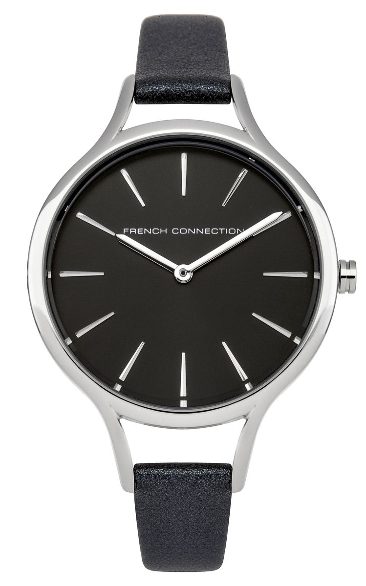 Часы наручные женские French Connection Slim Facet, цвет: темно-серый. FC1253BFC1253B Часы наручные женские French Connection Slim Facet, цвет: темно-серый. FC1253BFC1253BСтильные часы French Connection Slim Facet - это модный и практичный аксессуар, который не только выгодно дополнит ваш наряд, но и будет незаменим для каждой современной девушки, ценящей свое время. Корпус выполнен из нержавеющей стали. Контрастный циферблат оформлен логотипом бренда. Корпус изделия имеет степень влагозащиты 3 Bar, оснащен кварцевым механизмом и дополнен устойчивым к царапинам минеральным стеклом. Изысканный узкий ремешок выполнен из натуральной кожи и дополнен пряжкой, которая позволяет с легкостью снимать и надевать изделие. Часы поставляются в фирменной упаковке. Часы French Connection подчеркнут изящество ваших рук и ваш неповторимый стиль и элегантность.