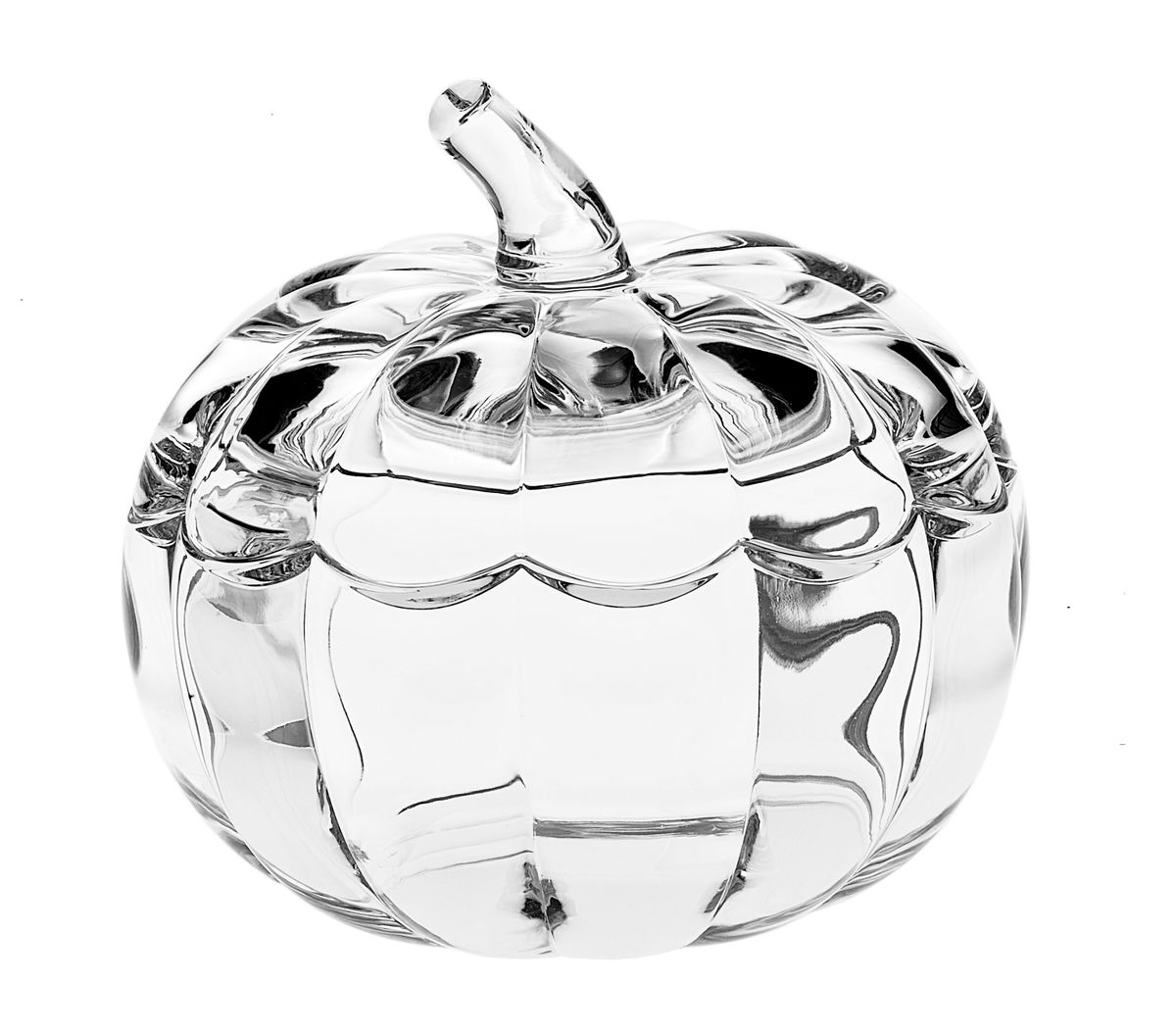 Доза Crystal Bohemia Тыква, 18 см990/58900/1/68731/180-109 Доза Crystal Bohemia Тыква, 18 см990/58900/1/68731/180-109Настоящий чешский хрусталь с содержанием оксида свинца 24%, что придает изделиям поразительную прозрачность и чистоту, невероятный блеск, присущий только ювелирным изделиям , особое, ни с чем не сравнимое светопреломление и игру всеми красками спектра как при естественном, так и при искуственном освещении. Продукция из Хрусталя соответствуют всем европейским и российским стандартам качества и безопасности. Традиции чешских мастеров передаются из поколения в поколение. А высокая художаственная ценность иделий признана искушенными ценителями во всем мире. Продукция из Хрусталя соответствуют всем европейским и российским стандартам качества и безопасности.
