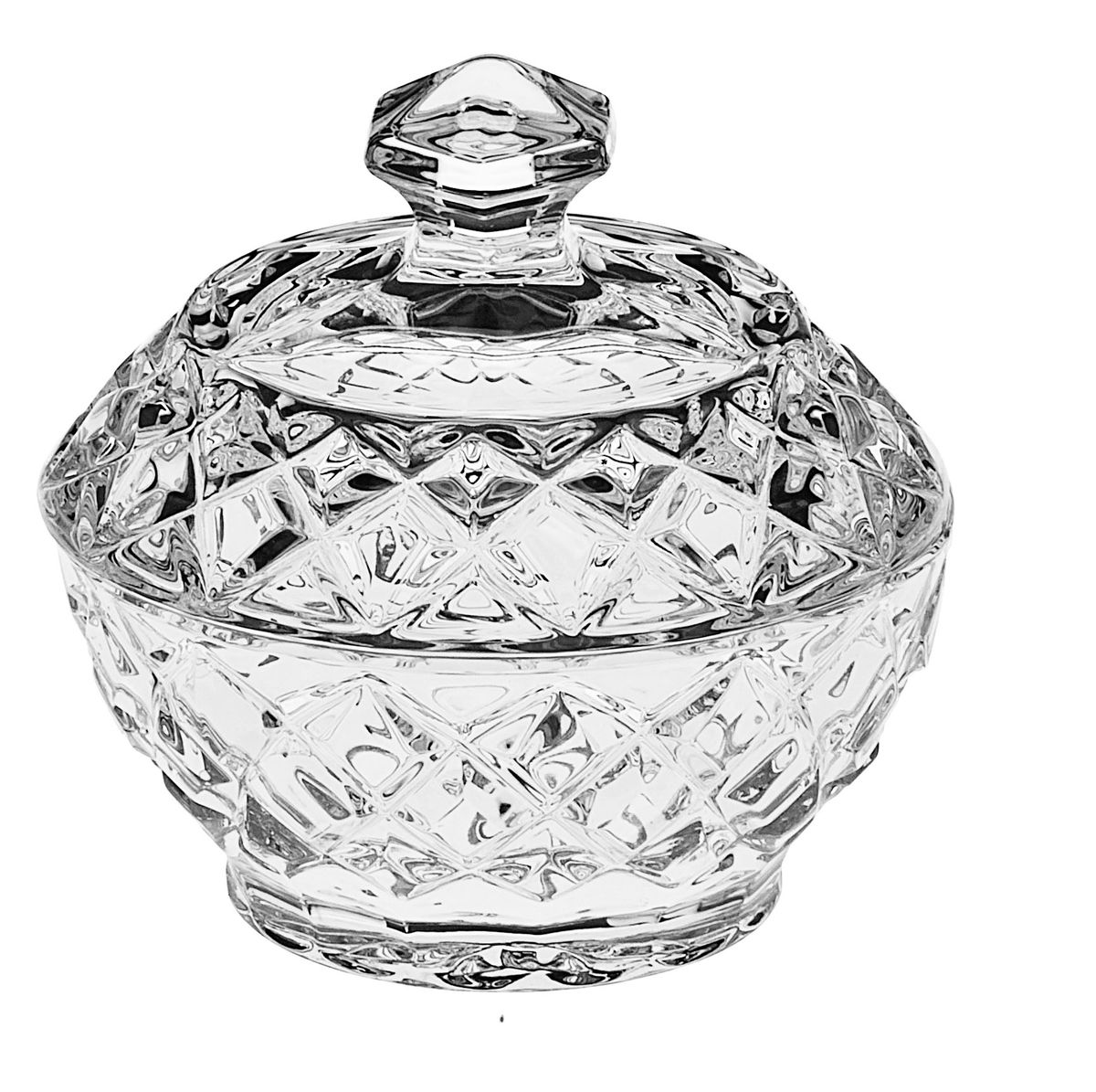 Доза для сахара Crystal Bohemia, диаметр 9,6 см990/53400/1/14100/096-109 Доза для сахара Crystal Bohemia, диаметр 9,6 см990/53400/1/14100/096-109Настоящий чешский хрусталь с содержанием оксида свинца 24%, что придает изделиям поразительную прозрачность и чистоту, невероятный блеск, присущий только ювелирным изделиям , особое, ни с чем не сравнимое светопреломление и игру всеми красками спектра как при естественном, так и при искуственном освещении. Продукция из Хрусталя соответствуют всем европейским и российским стандартам качества и безопасности. Традиции чешских мастеров передаются из поколения в поколение. А высокая художаственная ценность иделий признана искушенными ценителями во всем мире. Продукция из Хрусталя соответствуют всем европейским и российским стандартам качества и безопасности.