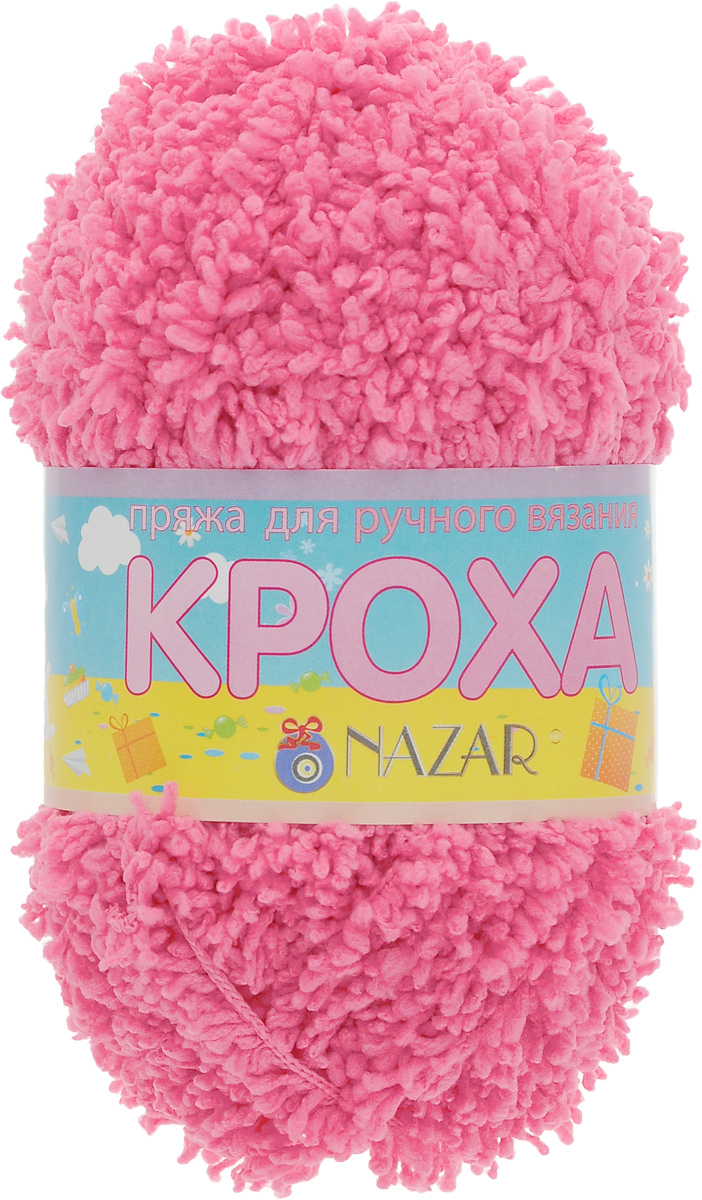 Пряжа для вязания детская Nazar Кроха, цвет: ярко-розовый (6016), 75 м, 50 г, 10 шт349017_6016 Пряжа для вязания детская Nazar Кроха, цвет: ярко-розовый (6016), 75 м, 50 г, 10 шт349017_6016Nazar Кроха - это фантастически мягкая пряжа, изготовленная из 100% микрополиэстера. Такая пряжа идеально подойдет для изготовления игрушек или детской одежды. Изделия практичны в носке и уходе. Рекомендуется вязать спицами платочной или чулочной вязкой (кулинарная гладь). Комплектация: 10 мотков. Состав: 100% микрополиэстер.