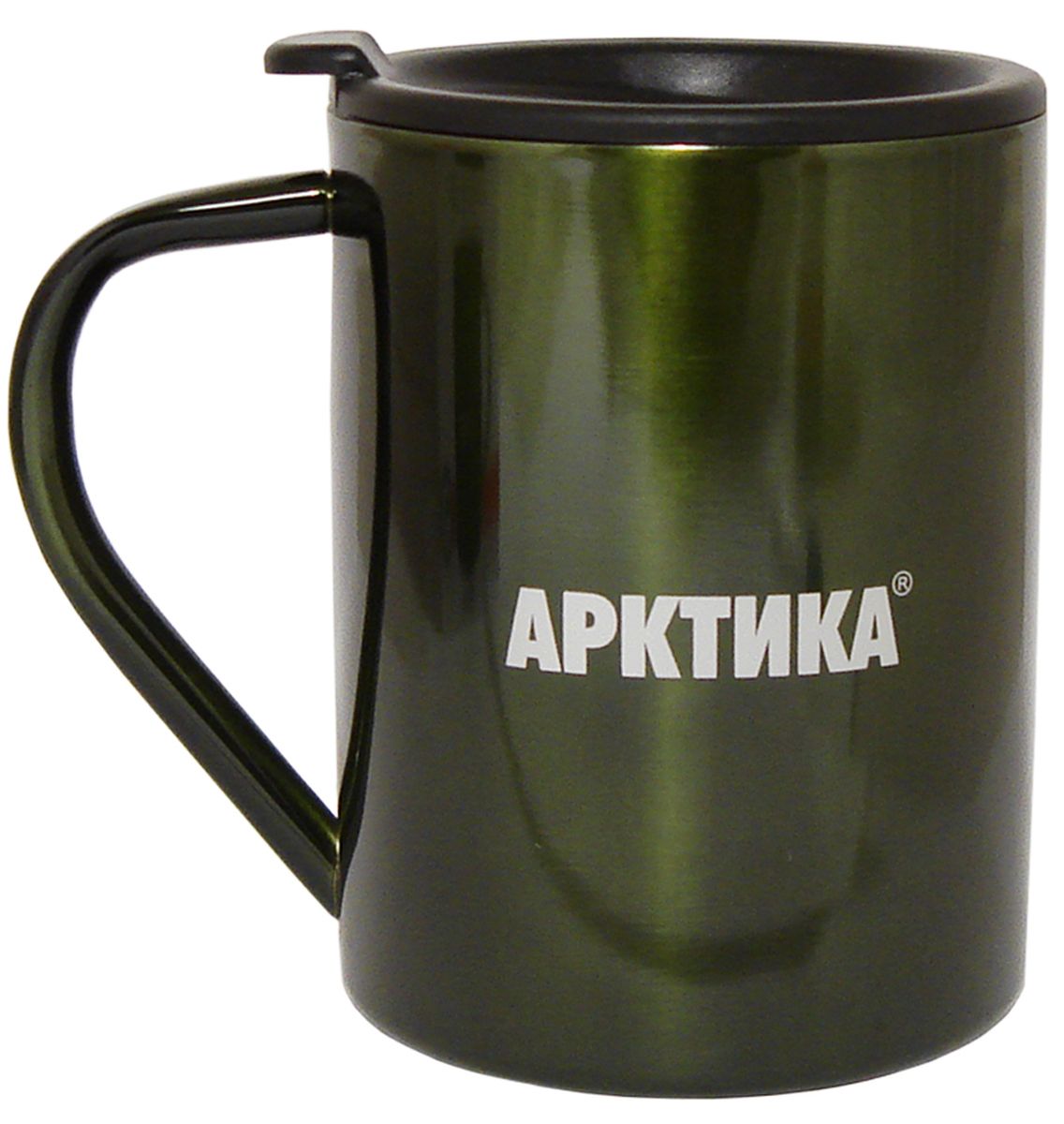 Термокружка Арктика, цвет: болотный, 0,4 л802-400 болотная Термокружка Арктика, цвет: болотный, 0,4 л802-400 болотнаяТермокружка Арктика – универсальна, она одинаково хороша и при использовании дома, если Вы любите растягивать удовольствие от напитка и Вам не нравится, что он так быстро остывает, и на даче, где такая посуда особенно впору в силу своей прочности, долговечности и практичности – ею приятно пользоваться, ведь она не обжигает руки, ее легко мыть, можно не бояться уронить термокружку Арктика, нержавеющая сталь равнодушно выдержит любые удары судьбы. Крышка с отверстием, поставляемая в комплекте плотно фиксируется на термокружке. Помимо той очевидной выгоды, что напиток не будет разливаться, Вы можете быть уверены, что в жаркий летний день любопытные насекомые не смогут позариться на содержимоетермокружки. Русская компания Арктика выпускает термопосуду для российского рынка – Вы не платите за растаможку товара и огромные транспортные наценки, поэтому цена натермокружки Арктика более чем адекватна, что не может не радовать