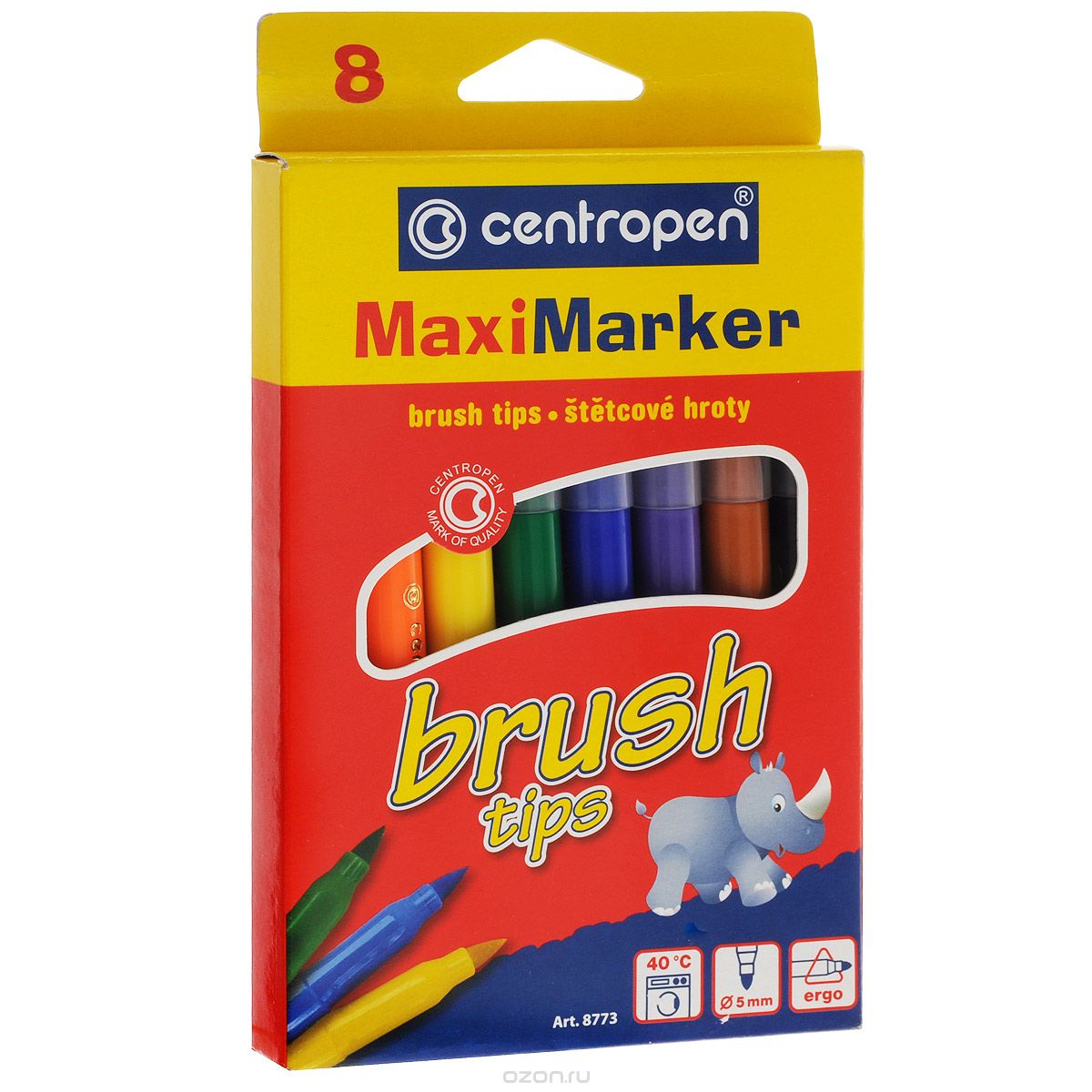 Набор смываемых маркеров Brush, 8 цветов8773/08 Набор смываемых маркеров Brush, 8 цветов8773/08Характеристики: Длина маркера: 14,5 см. Диаметр наконечника: 5 мм. Размер упаковки: 11 см х 18 см х 1,3 см.