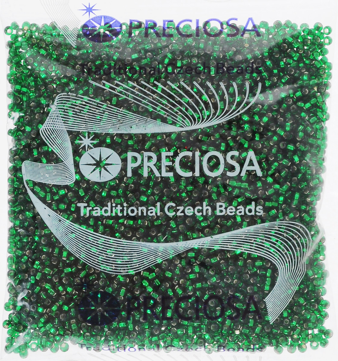 Бисер Preciosa, с серебристым центром, цвет: зеленый (12), размер 10/0, 50 г163142_12_зеленый Бисер Preciosa, с серебристым центром, цвет: зеленый (12), размер 10/0, 50 г163142_12_зеленыйПрозрачный бисер Preciosa, изготовленный из стекла круглой формы с серебристым центром, позволит вам своими руками создать оригинальные ожерелья, бусы или браслеты, а также заняться вышиванием. В бисероплетении часто используют бисер разных размеров и цветов. Он идеально подойдет для вышивания на предметах быта и женской одежде. Изготовление украшений - занимательное хобби и реализация творческих способностей рукодельницы, это возможность создания неповторимого индивидуального подарка. Размер бисера: 10/0.