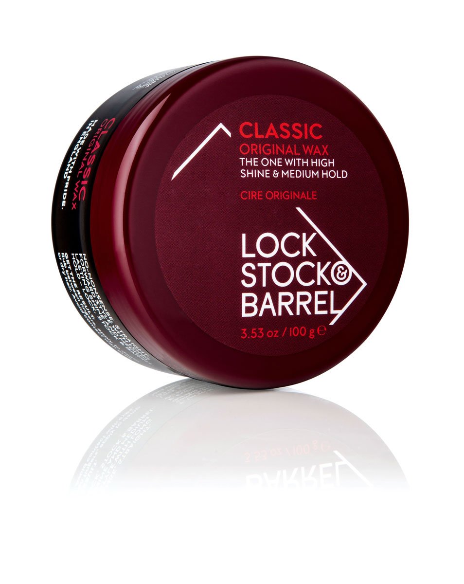 Lock Stock & Barrel Воск для волос, мужской, 100 гр200006 Lock Stock & Barrel Воск для волос, мужской, 100 гр200006Оригинальный классический воск от Lock Stock & Barrel подходит для всех типов волос. Подходит для создания графичных укладок и глянцевых силуэтов, придает волосам блеск и гибкость при моделировании, что позволяет укладывать их в любом направлении. Обладает легкой степенью фиксации, легко смывается шампунем, оставляет мужественный аромат. - Фиксация: 3. Товар сертифицирован.