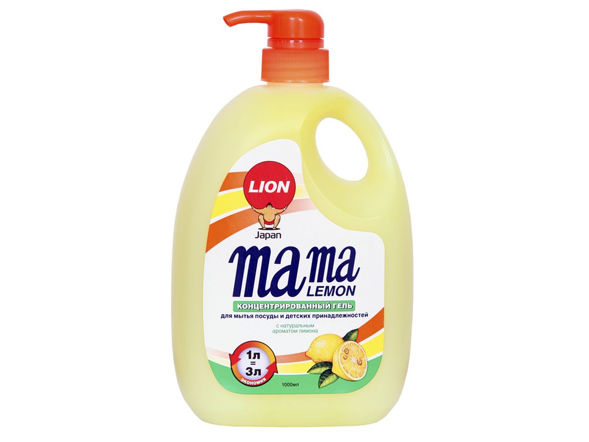 Гель для мытья посуды и детских принадлежностей Mama Lemon, с араматом лимона, 1000 мл46201 Гель для мытья посуды и детских принадлежностей Mama Lemon, с араматом лимона, 1000 мл46201Для мытья посуды, овощей и фруктов, для мытья детских принадлежностей, на основе природных минералов, классическая боразлагаемая формула, 3х концентрация, не сушит руки, на основе природных минералов, устраняет неприятные запахи