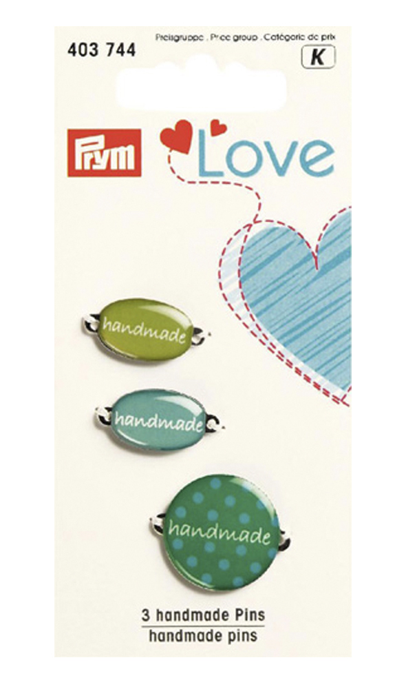 Набор эмблем Prym Handmade. Love, цвет: зеленый, 3 шт7715143 Набор эмблем Prym Handmade. Love, цвет: зеленый, 3 шт7715143Эмблемы предназначены для пришивания, а также использования в качестве дизайнерских ярлычков на одежде, сумках, рюкзаках, шапках и так далее.