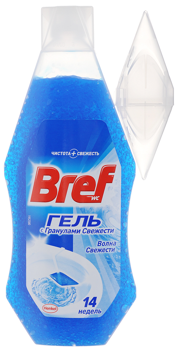 Освежитель для туалета Bref Гранулы свежести, с ароматом свежести, 360 мл904630 Освежитель для туалета Bref Гранулы свежести, с ароматом свежести, 360 мл904630Освежитель для туалета Bref Гранулы свежести обеспечивает безупречную чистоту и превосходный свежий аромат после каждого смывания. Нужно просто повесить корзинку на край унитаза и наполнить гелем. Состав: 5-15% анионные ПАВ, неионогенные ПАВ, Товар сертифицирован.
