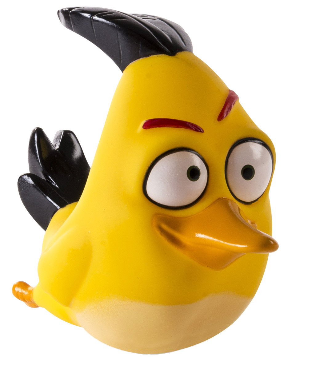 Angry Birds Фигурка Птичка-шарик Chuck90503_Chuck Angry Birds Фигурка Птичка-шарик Chuck90503_ChuckФигурка Angry Birds Птичка-шарик Chuck создана по мотивам популярнейшей во всем мире компьютерной игры Angry Birds! Эта игра настолько полюбилась и детям, и взрослым, что по ее сюжету стали рисовать мультфильмы. И вот, наконец, созданы игрушки в виде этих смешных персонажей, которыми можно кидаться, запускать из рогаток и играть как с обычными мячиками! Игрушка представляет собой шарообразный мячик размером около 10 см, изготовленный из винила, в виде желтой птички. Мячик очень упругий, но достаточно мягкий - легко сжимается в руке, прыгает, отскакивает от поверхностей. Пригласите друзей и устройте собственную битву птичек и поросят!