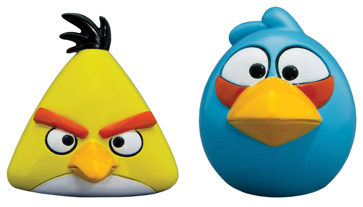 Angry Birds Игрушка-мялка цвет желтый голубой 2 шт50281-0000012-01_желтый, голубой Angry Birds Игрушка-мялка цвет желтый голубой 2 шт50281-0000012-01_желтый, голубойИгрушка-мялка Angry Birds - это антистрессовая игрушка-мялка, выполненная в виде персонажа всеми любимой игры Angry Birds. Игрушка изготовлена из термопластичной резины, внутри которой находится вода, благодаря чему она легко изменяет форму и структуру при приложении к ней физической силы, а затем принимает первоначальный вид. В набор входят 2 птички-мялки.