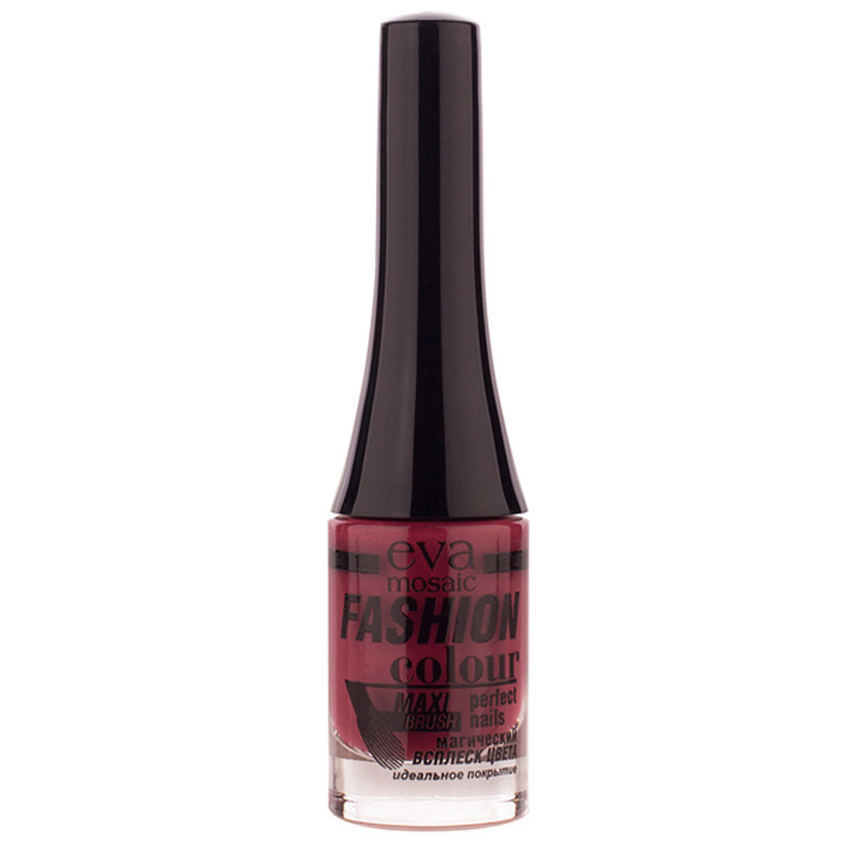 Eva Mosaic Лак для ногтей Fashion Colour, 6 мл, 111 Вишневый Джем685506 Eva Mosaic Лак для ногтей Fashion Colour, 6 мл, 111 Вишневый Джем685506Стойкие лаки для ногтей в экономичной упаковке небольшого объема - лак не успеет надоесть или загустеть! Огромный спектр оттенков - от сдержанной классики до самых смелых современных тенденций. - легко наносятся и быстро сохнут - обладают высокой стойкостью и зеркальным блеском - эргономичная плоская кисть для быстрого, аккуратного и точного нанесения.