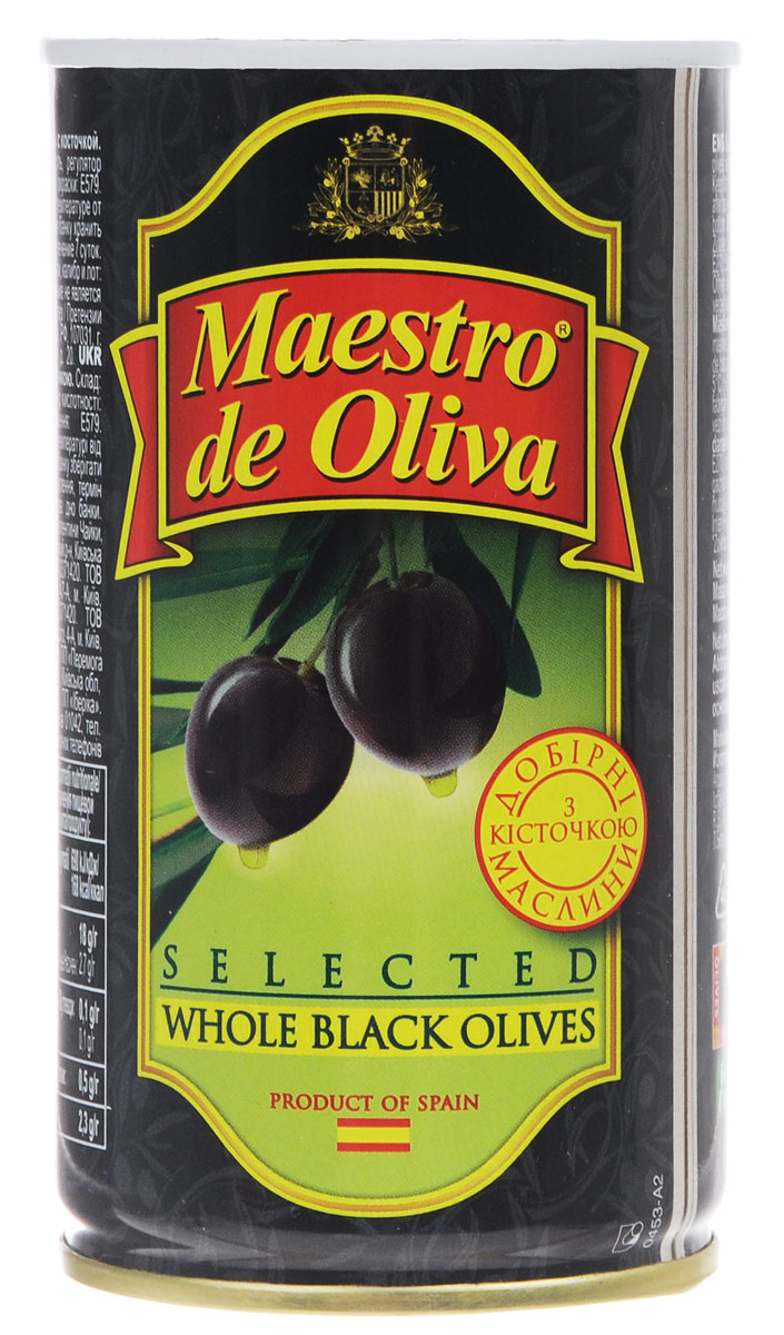 Maestro de Oliva отборные маслины с косточкой, 360 г0710007/1 Maestro de Oliva отборные маслины с косточкой, 360 г0710007/1Maestro de Oliva - отличные отборные черные маслины с косточкой. Оливки и маслины от Maestro de Oliva на протяжении последних лет являются лидером продаж на российском рынке, благодаря широкому ассортименту и неизменно высокому качеству.