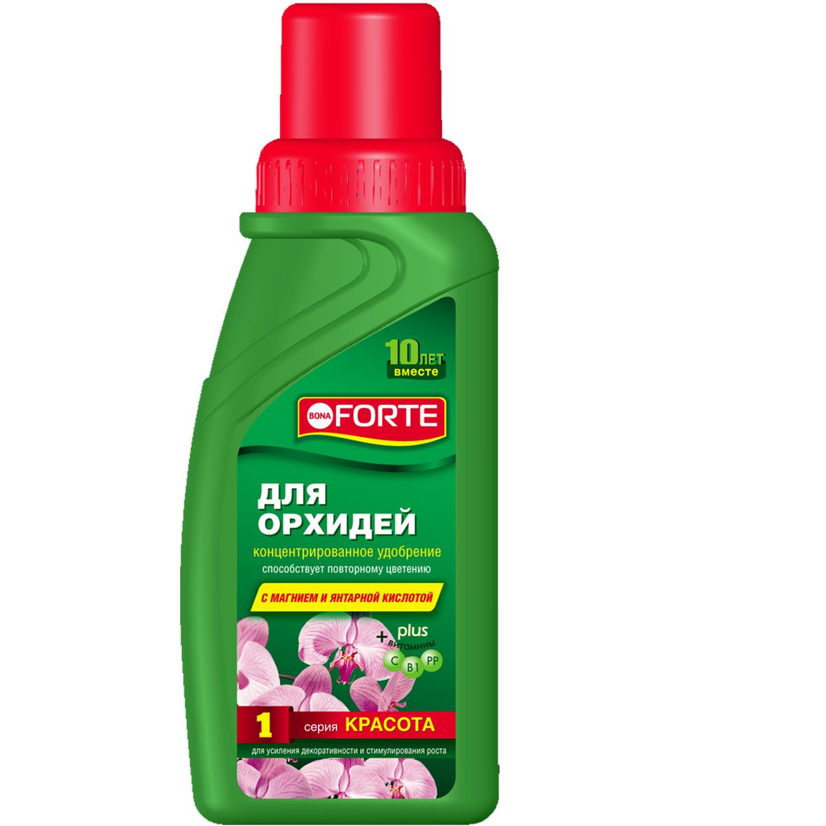 Жидкое комплексное удобрение Bona Forte, 285 мл (серия КРАСОТА)BF-21-01-021-1 Жидкое комплексное удобрение Bona Forte, 285 мл (серия КРАСОТА)BF-21-01-021-1Стимулирует повторное цветение орхидей, обеспечивает отличный рост,а также прекрасный здоровый вид ваших любимых цветов.