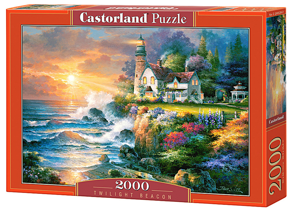 Castorland Пазл Маяк в сумеркахC-200528 Castorland Пазл Маяк в сумеркахC-200528Пазлы Castorland это - высокий уровень полиграфии, четкие и красочные цвета, продуманные иллюстрации, уникальность формы каждой детали, разнообразие тематик