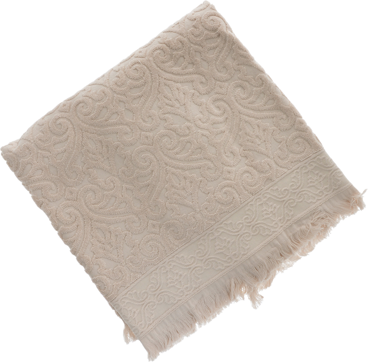 Полотенце махровое Issimo Home Tarren, цвет: бежевый, 90 x 150 см4957 Полотенце махровое Issimo Home Tarren, цвет: бежевый, 90 x 150 см4957Полотенце Issimo Home Tarren выполнено из 100% хлопка с махровым рельефным узором. Изделие отлично впитывает влагу, быстро сохнет и не теряет форму даже после многократных стирок. Рекомендации по уходу: - режим стирки при 40°C, - допускается обычная химчистка, - отбеливание запрещено, - глажка при температуре подошвы утюга до 110°С, - барабанный отжим запрещен. Размер полотенца: 90 х 150 см.