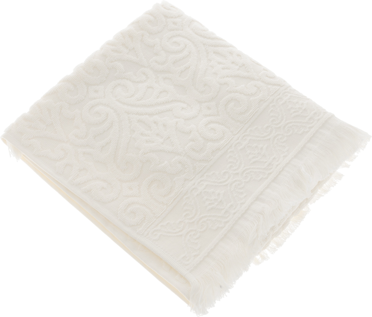 Полотенце махровое Issimo Home Tarren, цвет: экрю, 90 x 150 см4965 Полотенце махровое Issimo Home Tarren, цвет: экрю, 90 x 150 см4965Полотенце Issimo Home Tarren выполнено из 100% хлопка с махровым рельефным узором. Изделие отлично впитывает влагу, быстро сохнет и не теряет форму даже после многократных стирок. Рекомендации по уходу: - режим стирки при 40°C, - допускается обычная химчистка, - отбеливание запрещено, - глажка при температуре подошвы утюга до 110°С, - барабанный отжим запрещен. Размер полотенца: 90 х 150 см.
