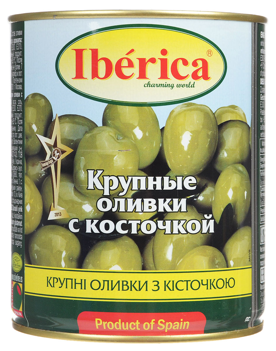 Iberica оливки крупные с косточкой, 875 г0710059 Iberica оливки крупные с косточкой, 875 г0710059Превосходные крупные оливки Iberica с косточкой. Оливки и маслины Iberica - давно знакомый потребителям бренд, один из лидеров в данной категории продуктов.