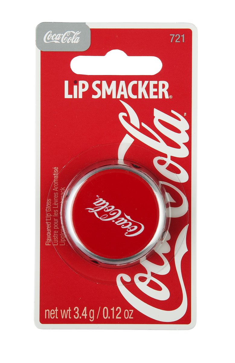 Lip Smacker Блеск для губ Coca Cola. Крышка5766 Lip Smacker Блеск для губ Coca Cola. Крышка5766Lip Smacker – это оригинальные блески и бальзамы для губ с самыми разнообразными ароматами. Прекрасно смягчают и увлажняют губы, придавая им сияние.