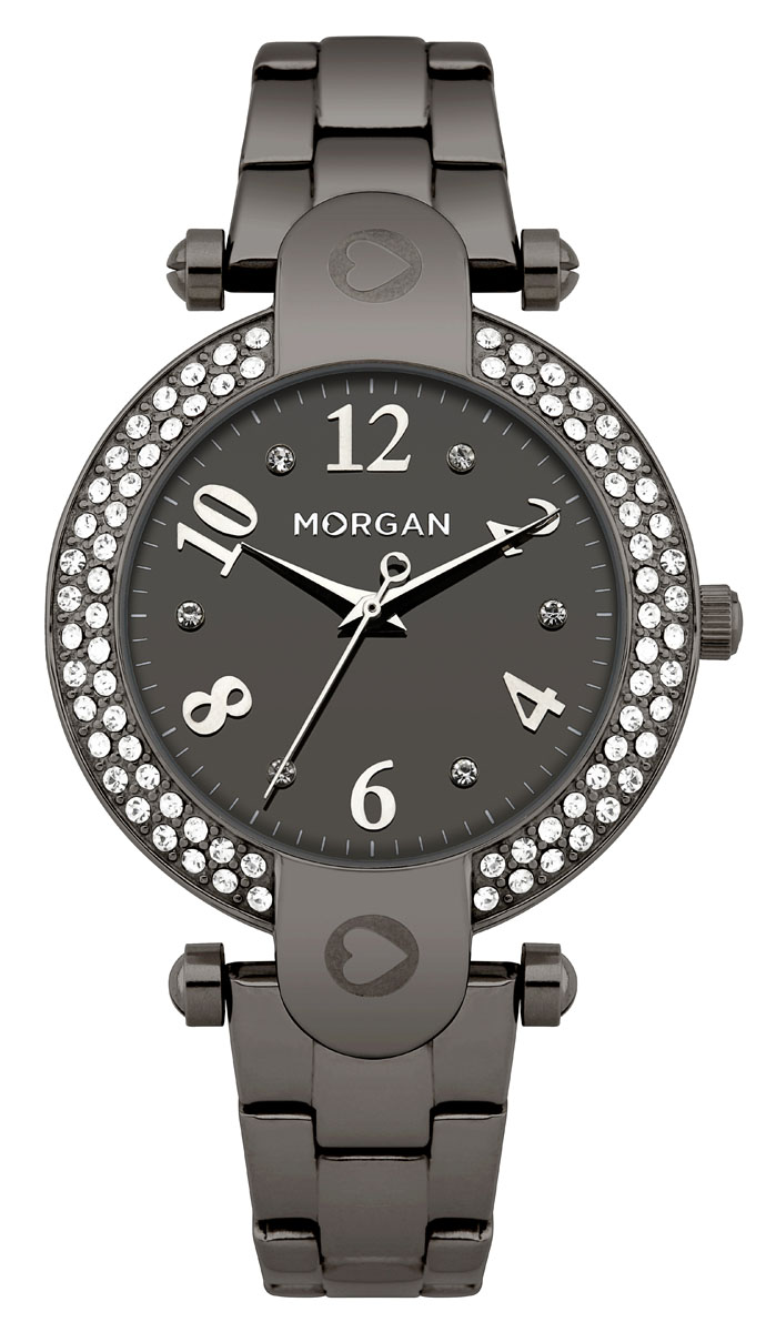 Наручные часы женские Morgan, цвет: черный. M1156BMM1156BM Наручные часы женские Morgan, цвет: черный. M1156BMM1156BMТрехстрелочный механизм Miyota; Сталь; IP-покрытие черного цвета; Полированный корпус; Минеральное стекло; Зеркальный черный циферблат; Чешские кристаллы; Браслет сталь; Водозащита 3 ATM