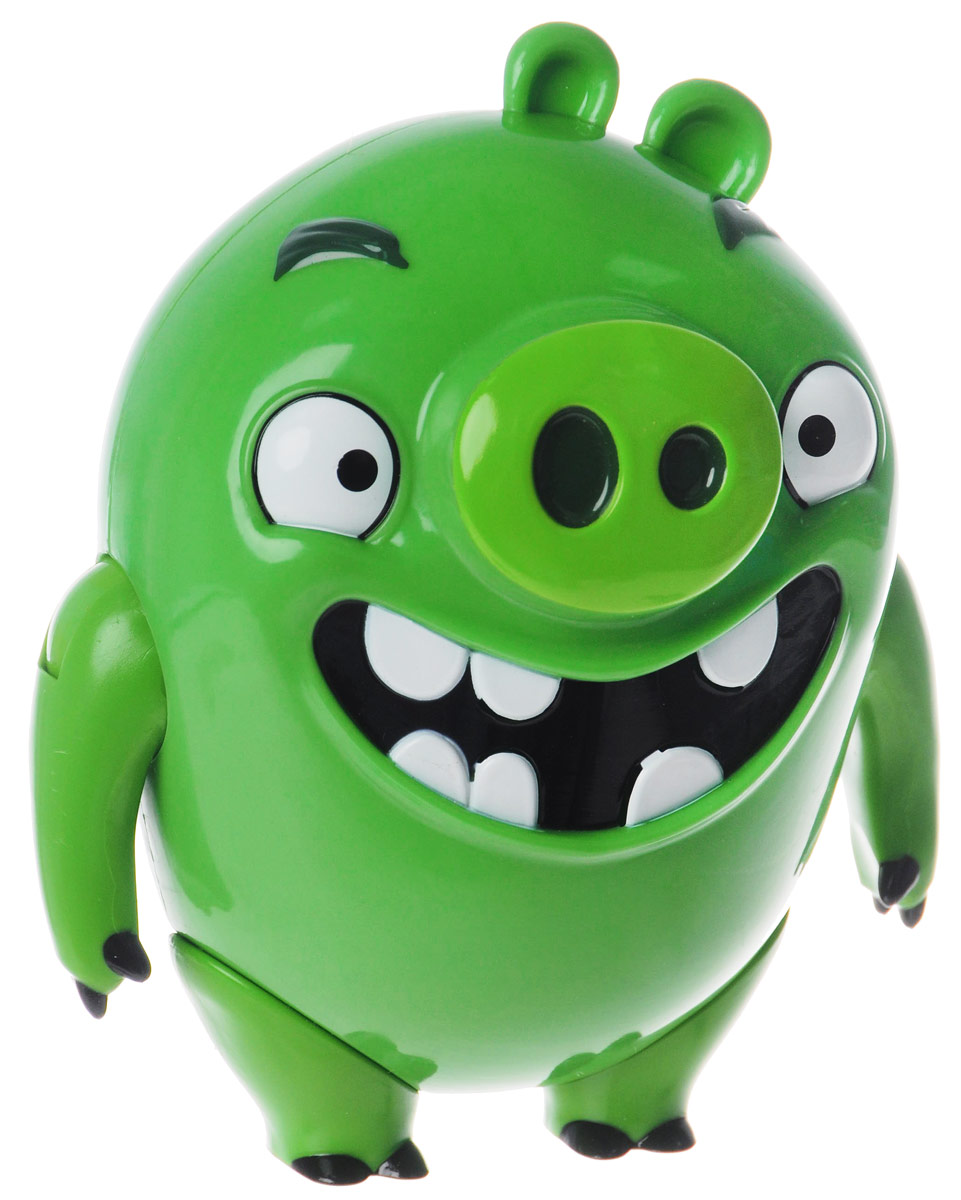 Angry Birds Фигурка озвученная The Pigs90510_The Pigs Angry Birds Фигурка озвученная The Pigs90510_The PigsОзвученная фигурка Angry Birds The Pigs создана специально для поклонников серии компьютерных игр Angry Birds. Фигурку со звуковыми эффектами, несомненно, оценят не только дети, но и взрослые. Изготовлена из пластика, ярко окрашена, внешний вид в точности повторяет прототипа из виртуального мира. Фигурка имеет подвижные конечности и произносит звуки и фразы из мультфильма (на английском языке). Порадуйте свое драгоценное чадо столь интересным, занимательным и развлекательным подарком. Рекомендуется докупить 3 батарейки типа LR44 (товар комплектуется демонстрационными).