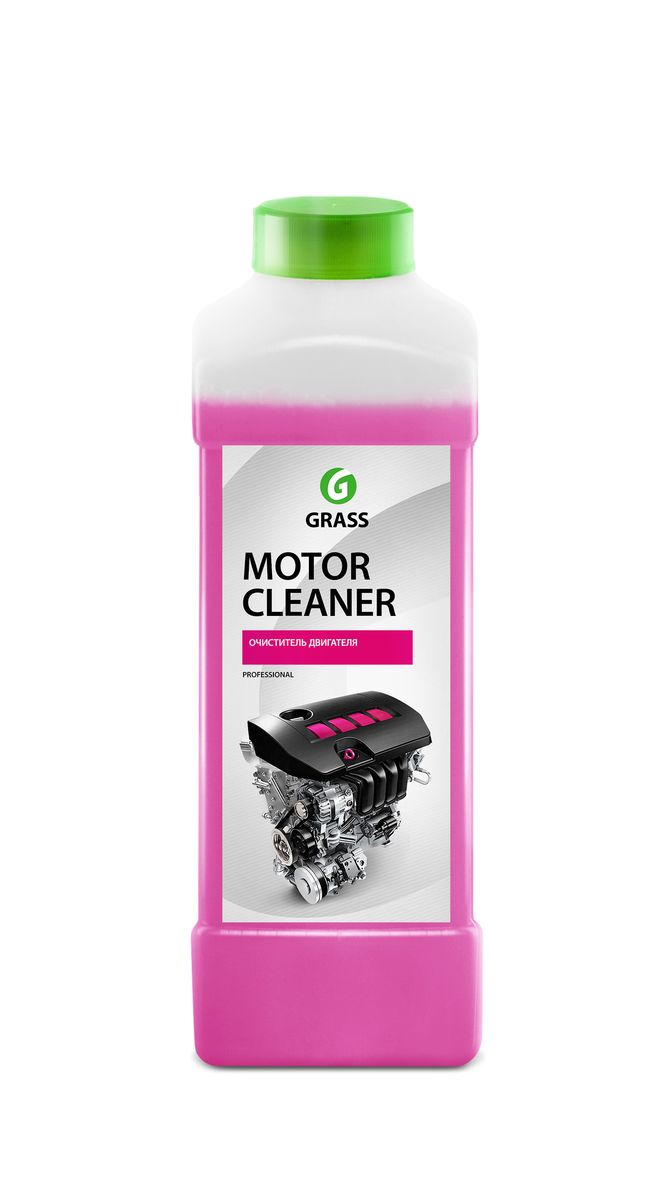 Очиститель двигателя Grass Motor Cleaner, 1 л116100 Очиститель двигателя Grass Motor Cleaner, 1 л116100Очиститель двигателя Grass Motor Cleaner предназначен для очистки моторного блока и частей двигателя от масляных пятен, потеков смазки, налипшей пыли и другой дорожной грязи. Разводится с водой из расчета 100-200 г/л, используется в триггере. Товар сертифицирован.