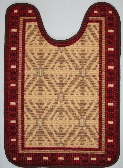 Коврик для ванной MAC Carpet Розетта, цвет: красный, 57 х 80 см14959/кр Коврик для ванной MAC Carpet Розетта, цвет: красный, 57 х 80 см14959/крКоврики из нейлона на резиновой основе с успехом применяются в ванных комнатах ,где необходима защита от влаги.Нейлон обеспечивает повышенную износостойкость и простоту в уходе.